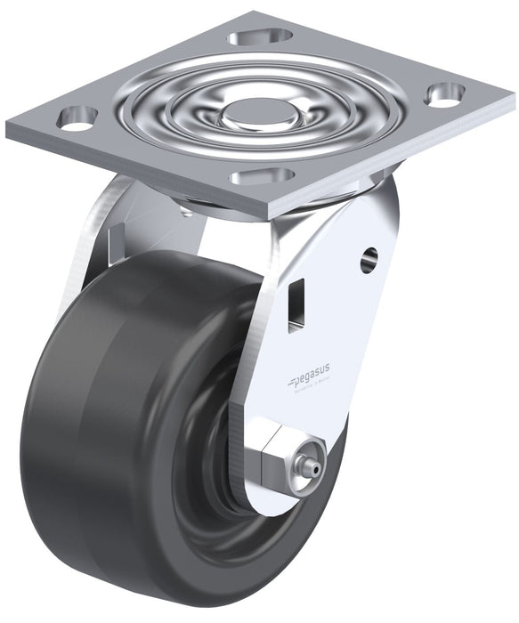 Vestil CST-BL-4X2PH-S Phenolic Swivel Caster 4 in. Diameter x 2 in. Width 800 lb. Capacity Black