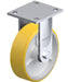 Vestil CST-BL-4X2PU-R Polyurethane Rigid Caster 4 in. Diameter x 2 in. Width 700Lb. Capacity Yellow
