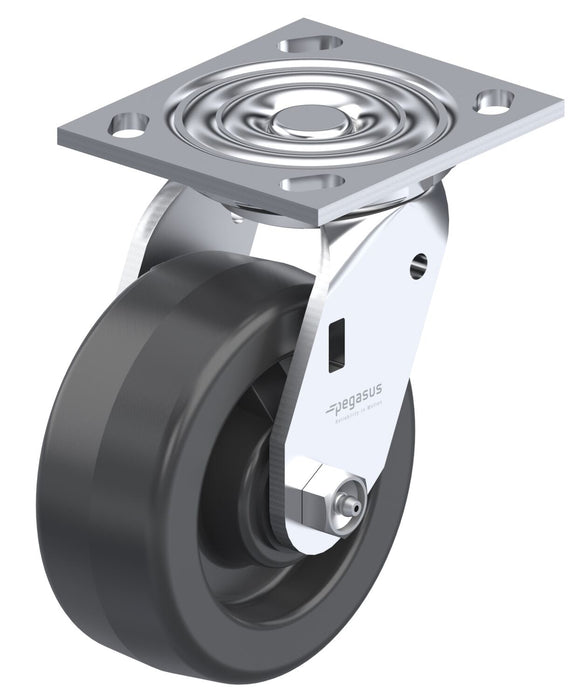 Vestil CST-BL-5X2PH-S Phenolic Swivel Caster 5 in. Diameter x 2 in. Width 1,000 lb. Capacity Black