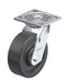 Vestil CST-BL-6X2PH-S Phenolic Swivel Caster 6 in. Diameter x 2 in. Width 1,200 lb. Capacity Black