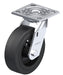 Vestil CST-BL-8X2MR-S Rubber Swivel Caster 8 in. Diameter x 2 in. Width 600 lb. Capacity Black