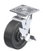 Vestil CST-BL-8X2PH-SWB Phenolic Swivel With Brake Caster 8 in. Diameter x 2 in. Width 1,250 lb. Capacity Black