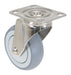 Vestil CST-E-SS-4X1TPR-S thermoplastic rubber swivel caster - view 2
