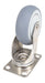 Vestil CST-E-SS-4X1TPR-S thermoplastic rubber swivel caster - view 4