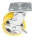 Vestil CST-PY-5X2PUA-SWB polyurethane swivel with brake caster - view 3
