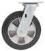 Vestil CST-VE-8X2MRA-S rubber swivel caster - view 3