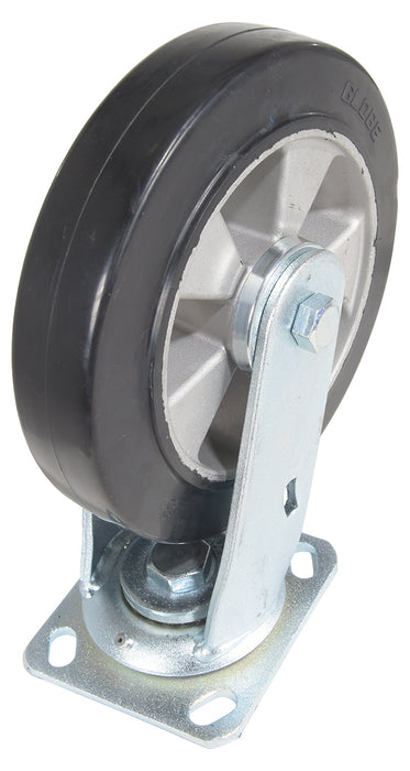 Vestil CST-VE-8X2MRA-S rubber swivel caster - view 4