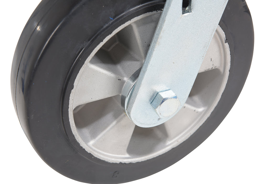 Vestil CST-VE-8X2MRA-S rubber swivel caster - view 5