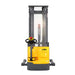 Xilin CTDR15-III-177 full electric stacker fork and load detail