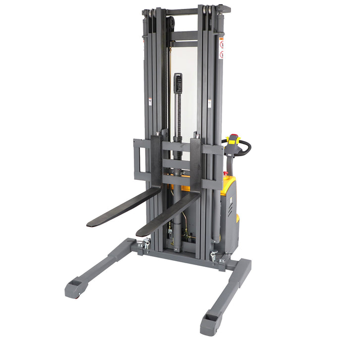 Xilin CTDR15-III-177 full electric stacker control handle close-up