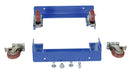 Vestil CYL-CK polyurethane caster kit for cylinder caddy models red/blue - view 3