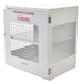 Vestil CYL-EX-12-E steel propane exchange cylinder storage cabinets with mesh door - view 2