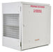 Vestil CYL-EX-12-S Steel Propane Exchange Cylinder Storage Cabinets with Solid Door 12 Cylinder Capacity White