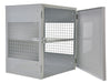 Vestil CYL-EX-12-S steel propane exchange cylinder storage cabinets with solid door - view 5