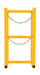 Vestil CYL-FMSR-1 steel cylinder barricade rack - view 3