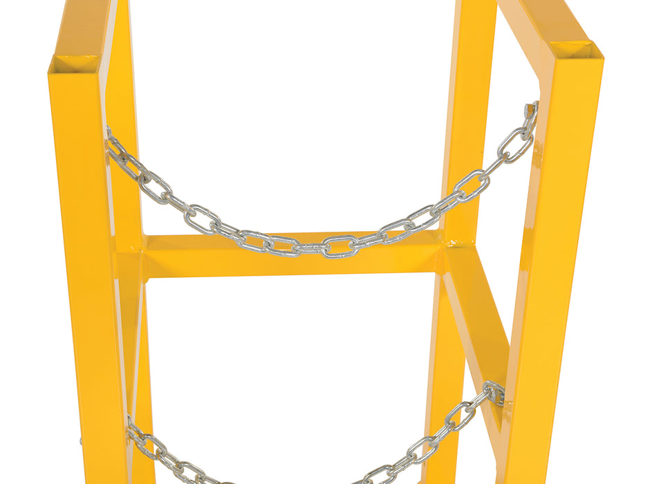 Vestil CYL-FMSR-1 steel cylinder barricade rack - view 6