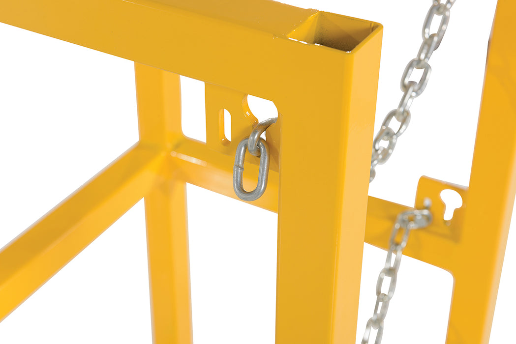 Vestil CYL-FMSR-1 steel cylinder barricade rack - view 7