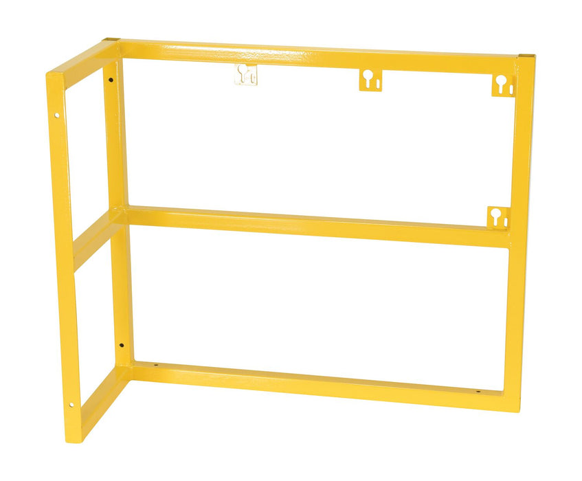 Vestil CYL-FMSR-3-EXT Steel Cylinder Barricade Extension Rack 37-1/2 in. x 15-1/2 in. x 32 in. 3 Cylinder Capacity Yellow