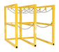 Vestil CYL-FMSR-3-EXT steel cylinder barricade extension rack - view 4