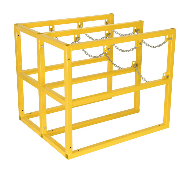 Vestil CYL-FMSR-3-EXT steel cylinder barricade extension rack - view 6