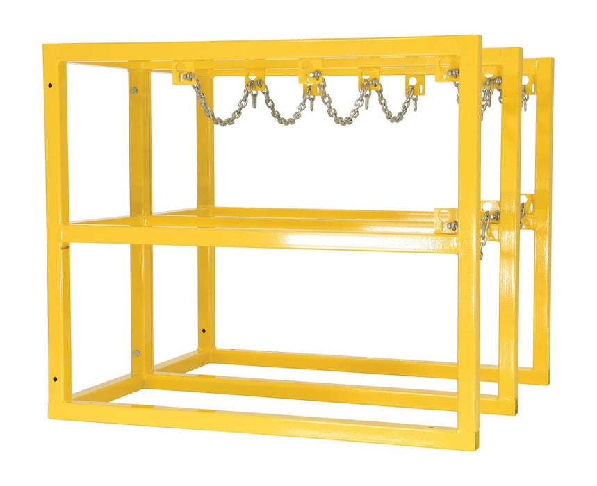 Vestil CYL-FMSR-3-EXT steel cylinder barricade extension rack - view 7