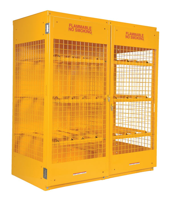 Vestil CYL-H-16 steel horizontal cylinder cabinet - view 2