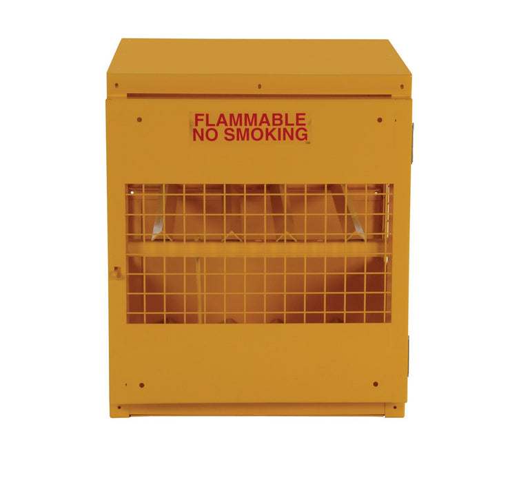 Vestil CYL-H-4 steel horizontal cylinder cabinet - view 3