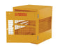 Vestil CYL-H-4 steel horizontal cylinder cabinet - view 4