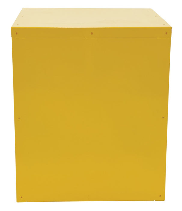 Vestil CYL-LP-4-CA steel canadian lp cylinder storage cabinet - view 4