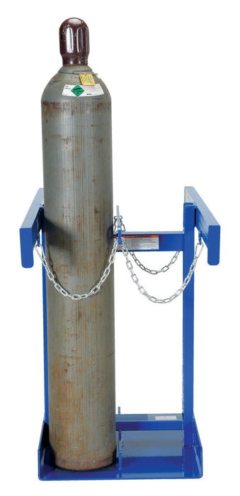 Vestil CYL-P-4 steel cylinder caddy - view 4