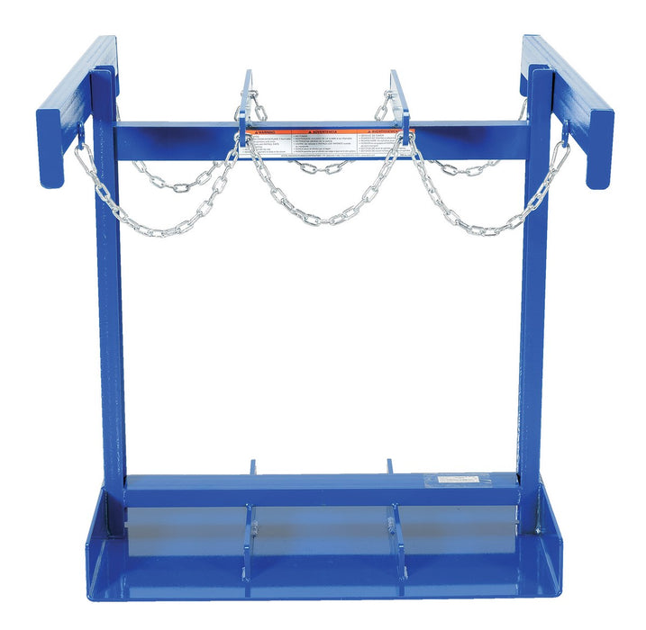 Vestil CYL-P-6 steel cylinder caddy - view 3