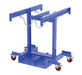 Vestil CYL-TRUCK-4 Steel Cylinder Caddy Truck with Casters 45 in. x 45 in. x 39 in. 4 Maximum Cylinders 800 lb. Capacity Blue