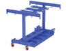 Vestil CYL-TRUCK-8 steel cylinder caddy truck with casters - view 2