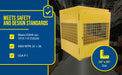 Vestil CYL-V-4-KD steel knockdown vertical cylinder cabinet feature overview 2