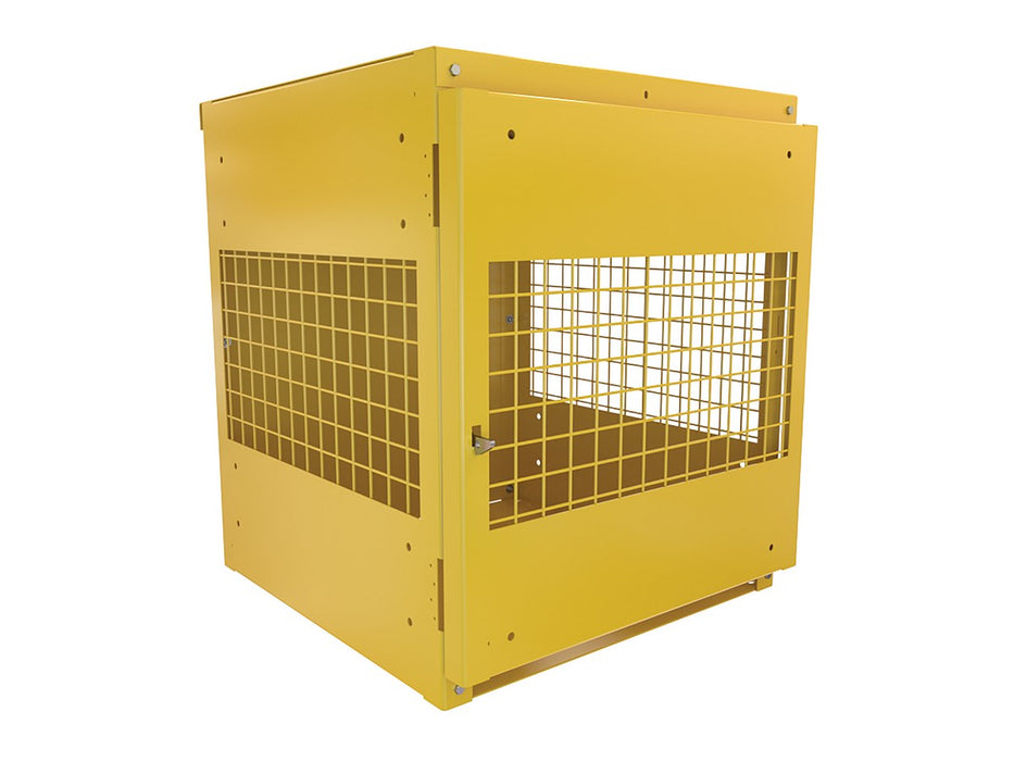 Vestil CYL-V-4-KD steel knockdown vertical cylinder cabinet - view 2