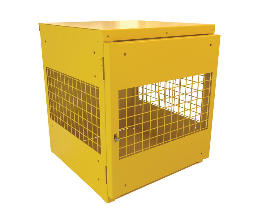 Vestil CYL-V-4 steel vertical cylinder cabinet - view 2