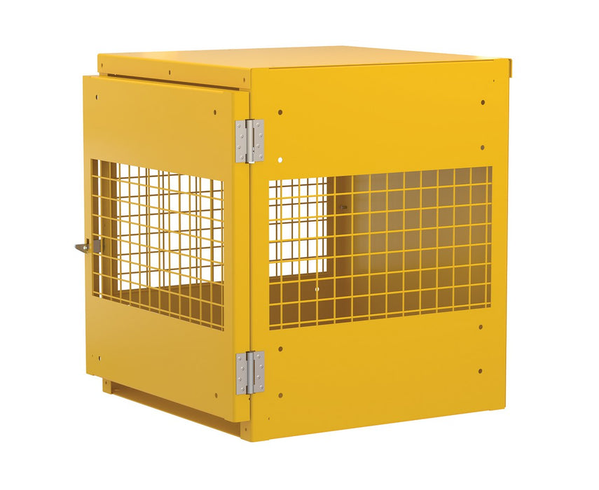 Vestil CYL-V-4 steel vertical cylinder cabinet - view 3