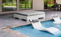 Ledge Lounger Affinity Sunbed with Flat Cushion — view 2