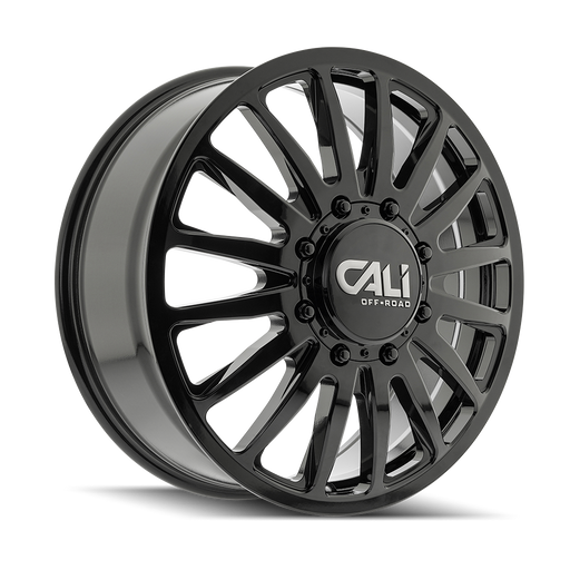 Cali Offroad 9110D SUMMIT DUALLY Gloss Black Wheel 1