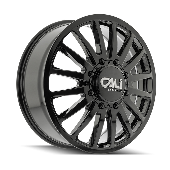 Cali Offroad 9110D SUMMIT DUALLY Gloss Black Wheel 1