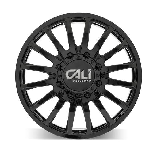 Cali Offroad 9110D SUMMIT DUALLY Gloss Black Wheel 2