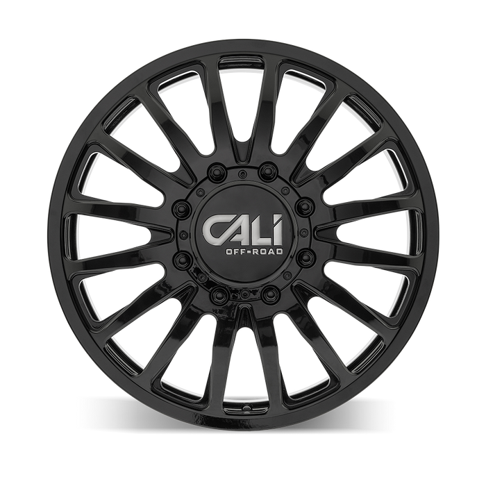 Cali Offroad 9110D SUMMIT DUALLY Gloss Black Wheel 2