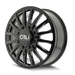 Cali Offroad 9110D SUMMIT DUALLY Gloss Black Wheel 4