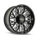 Cali Offroad CRUSHER Gloss Black Milled Wheel 1