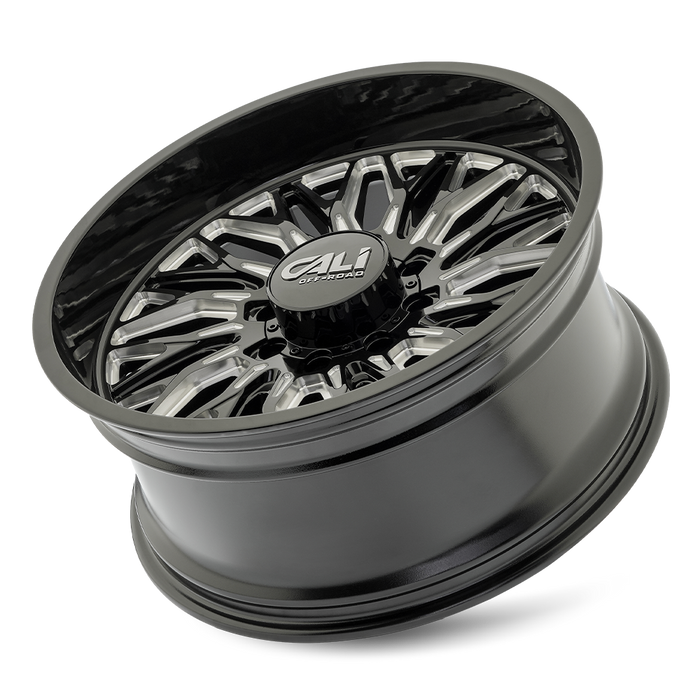 Cali Offroad CRUSHER Gloss Black Milled Wheel 3