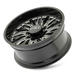 Cali Offroad CRUSHER Gloss Black Milled Wheel 3