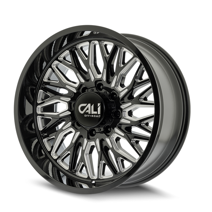 Cali Offroad CRUSHER Gloss Black Milled Wheel 4
