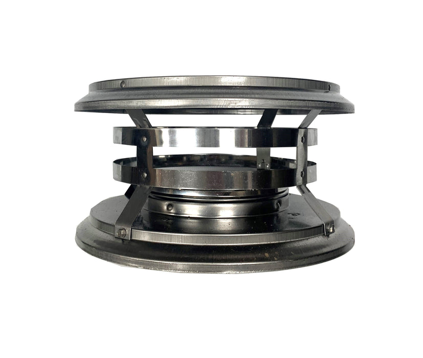 Chicago Brick Oven 6" Diameter Flue Pipe Cap, Stainless Steel