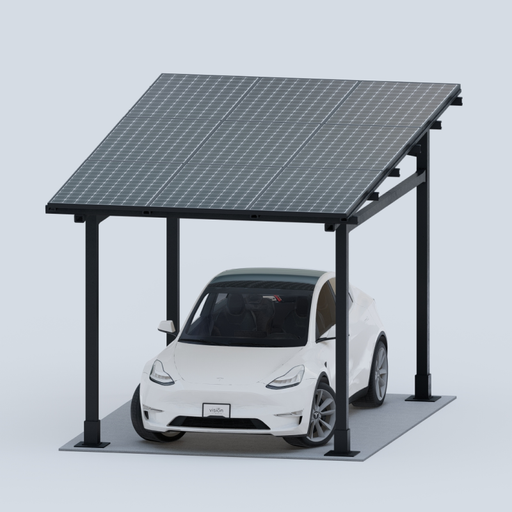 CHIKOUSA Premier Steel 1-Car Carport / Gazebo