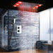Cascada Luxury 14”x20” LED Shower Set - View 13